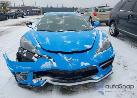 2025 Chevrolet Corvette Stingray Rwd 2Lt из США, поврежденный, VIN 1G1YB2D42S5103697